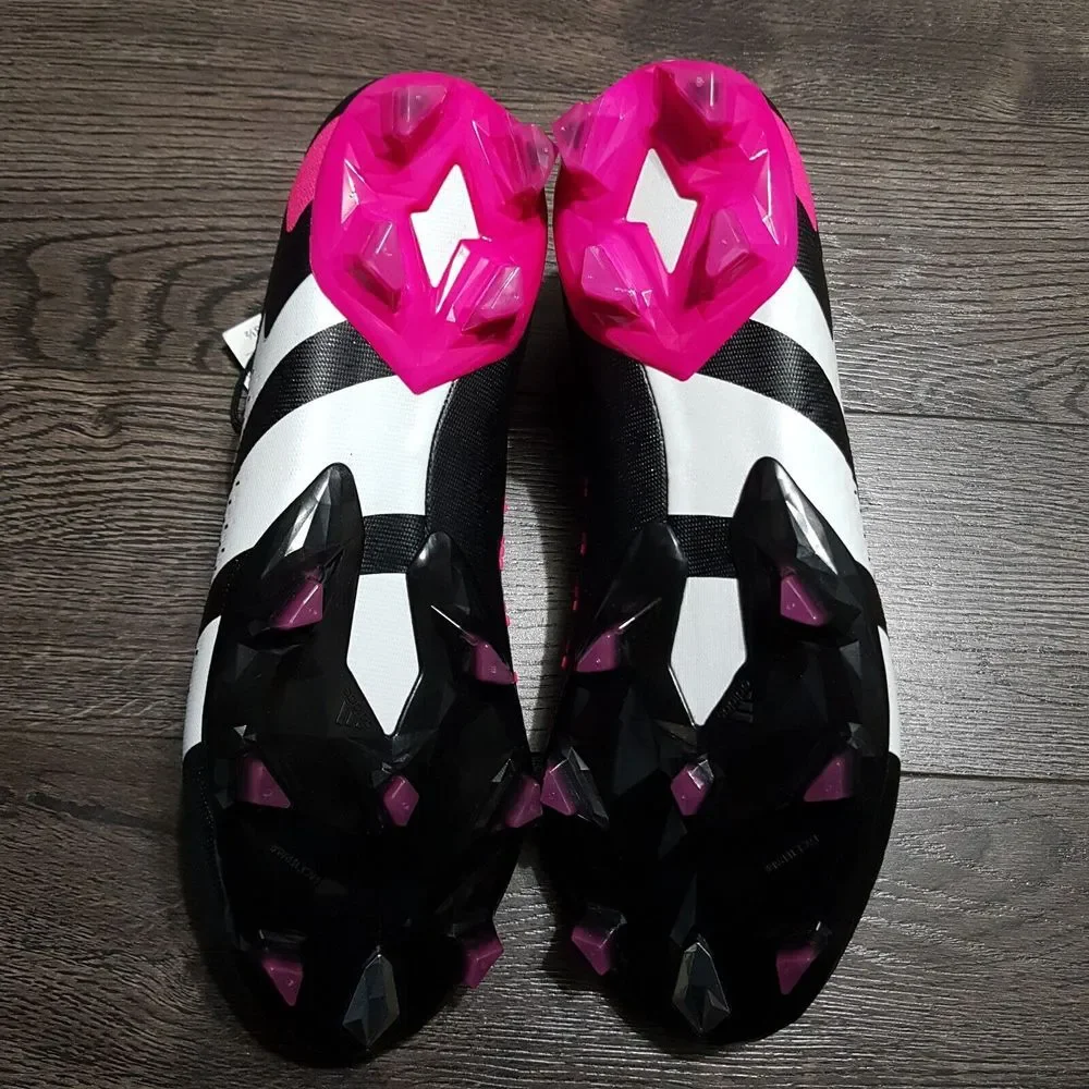 ADIDAS Predator Accuracy .1 FG Soccer Cleats Mens Size 7.5 Black‎ Pink GW4569